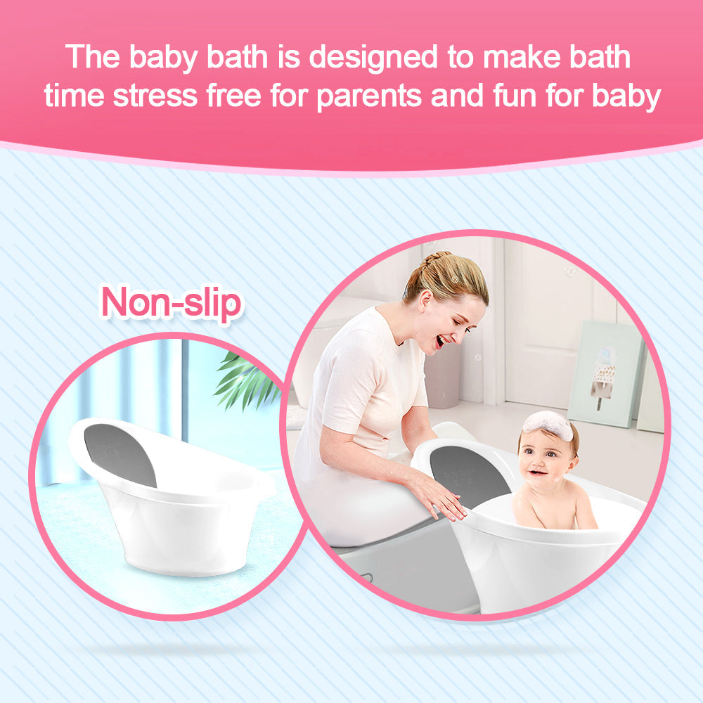 Black Baby Bath With Backrest & Bum Bump Support-2006732771770372104