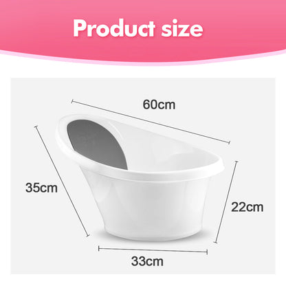 Black Baby Bath With Backrest & Bum Bump Support-2006732771770372105