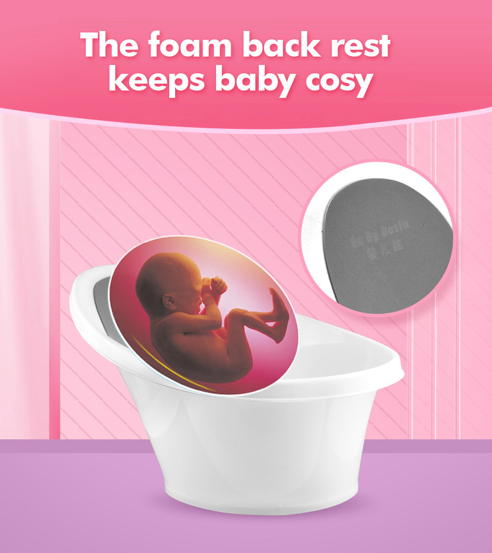 Black Baby Bath With Backrest & Bum Bump Support-2006732771770372102