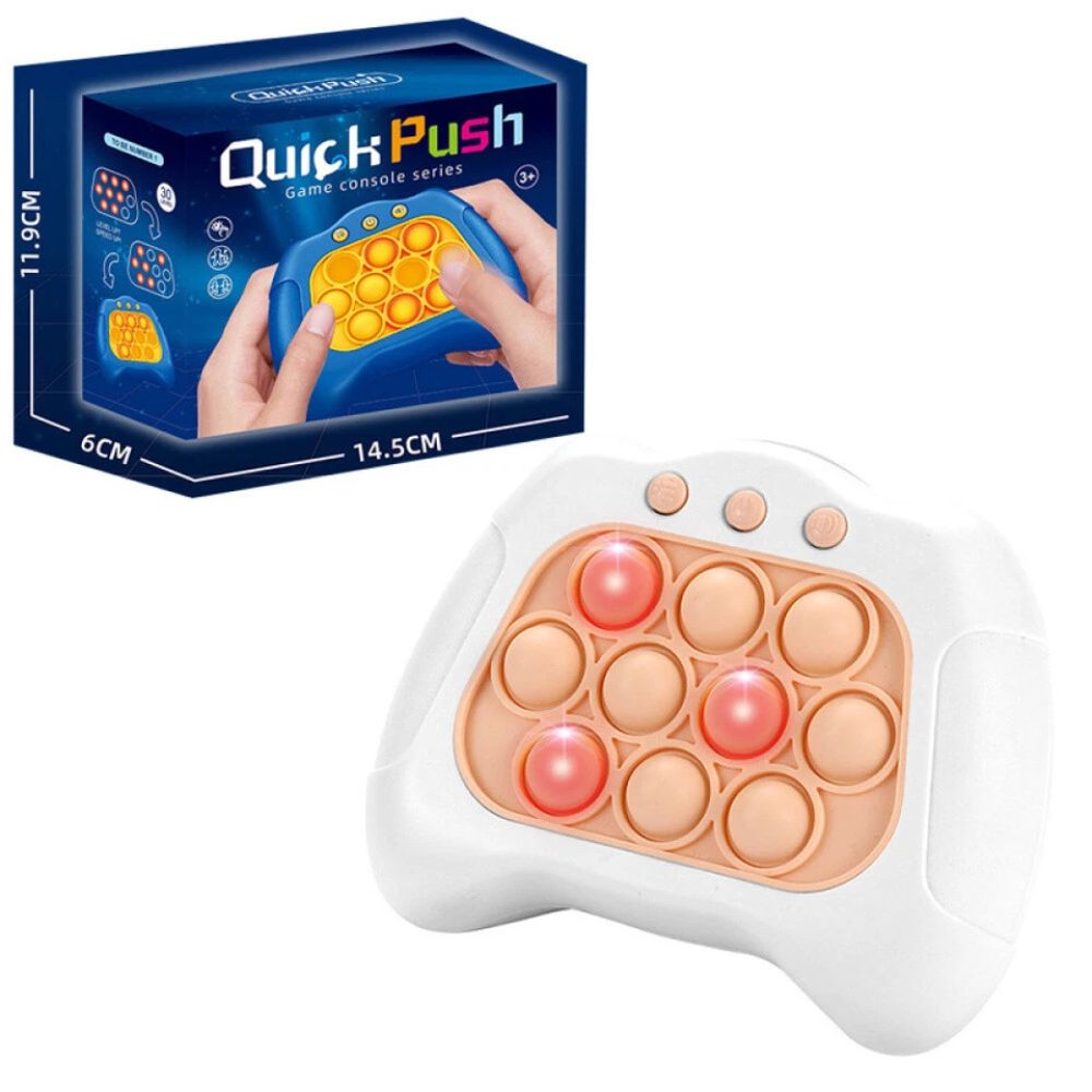 Sensory Speed Push Puzzle Game Machine Push Fidget Toy Anxiety Stress Relief
