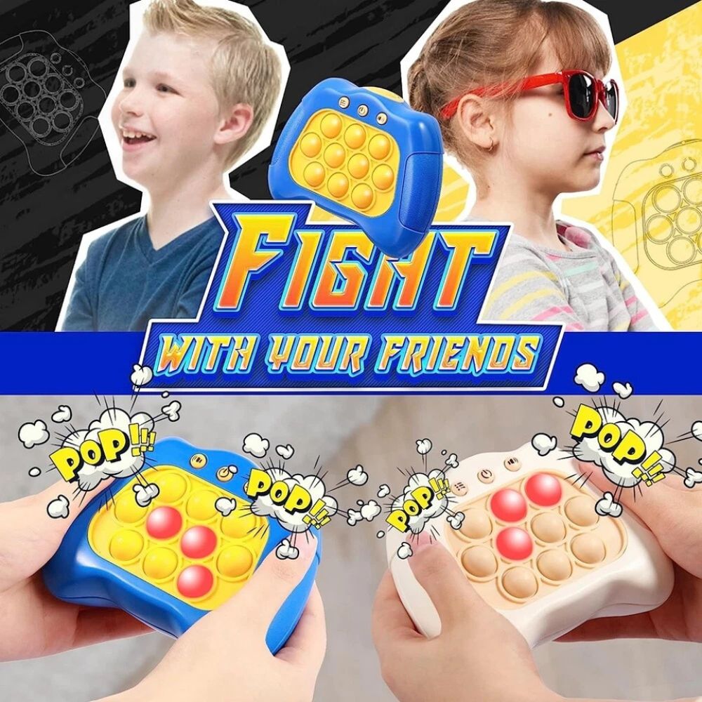 Sensory Speed Push Puzzle Game Machine Push Fidget Toy Anxiety Stress Relief