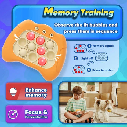 Sensory Speed Push Puzzle Game Machine Push Fidget Toy Anxiety Stress Relief