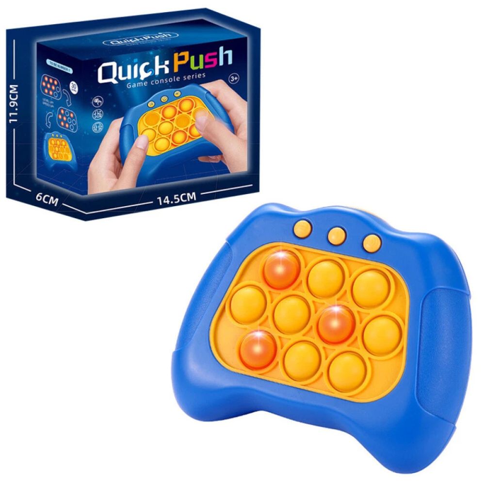 Sensory Speed Push Puzzle Game Machine Push Fidget Toy Anxiety Stress Relief