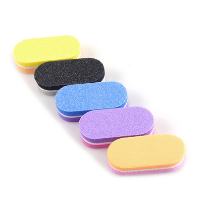 10-50pcs Nail File Buffer Block Sanding Sponge Acrylic Nail Art Buffing