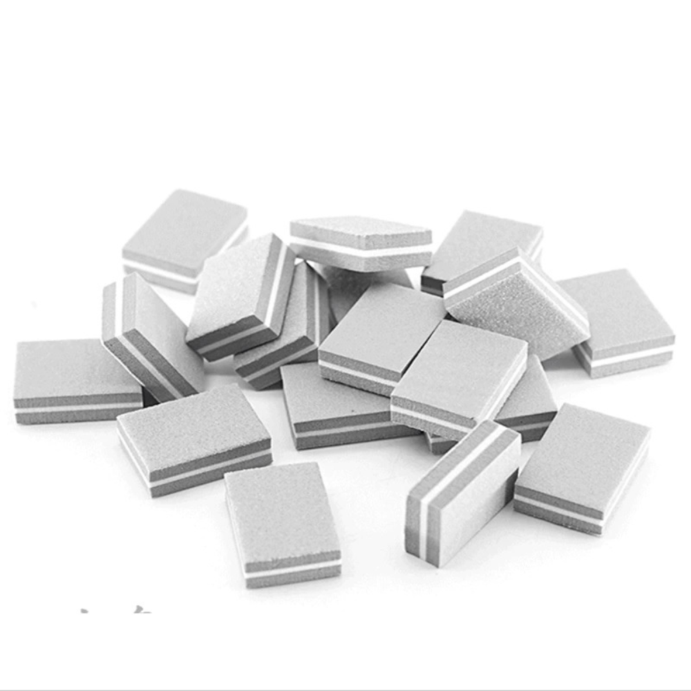 10-50pcs Nail File Buffer Block Sanding Sponge Acrylic Nail Art Buffing