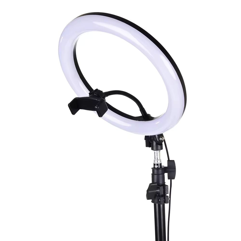 12" LED Ring Light Dimmable Lighting Phone Selfie Tripod Kit Makeup Live Lamp