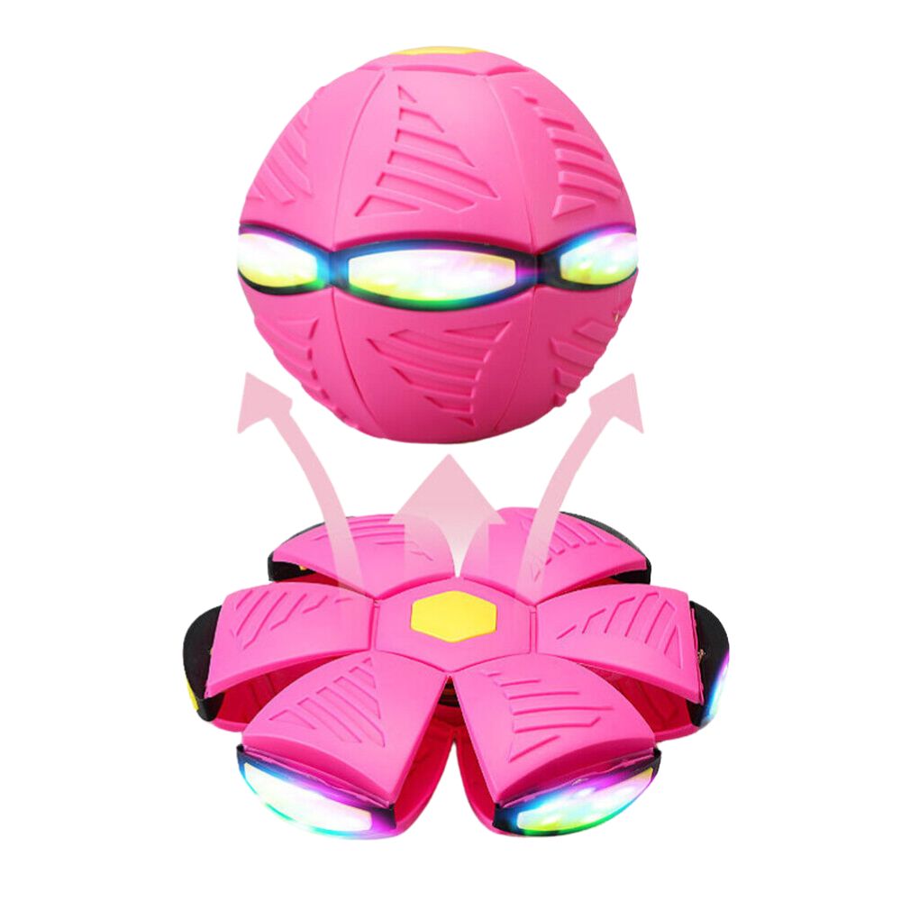 2024 Flying UFO Flat Throw Disc Ball Toy Pet Flying Saucer Dog Toy Gift