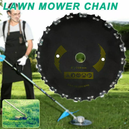 230mm Chainsaw Teeth Blade Brush Cutter Garden Trimmer Brushcutter Head