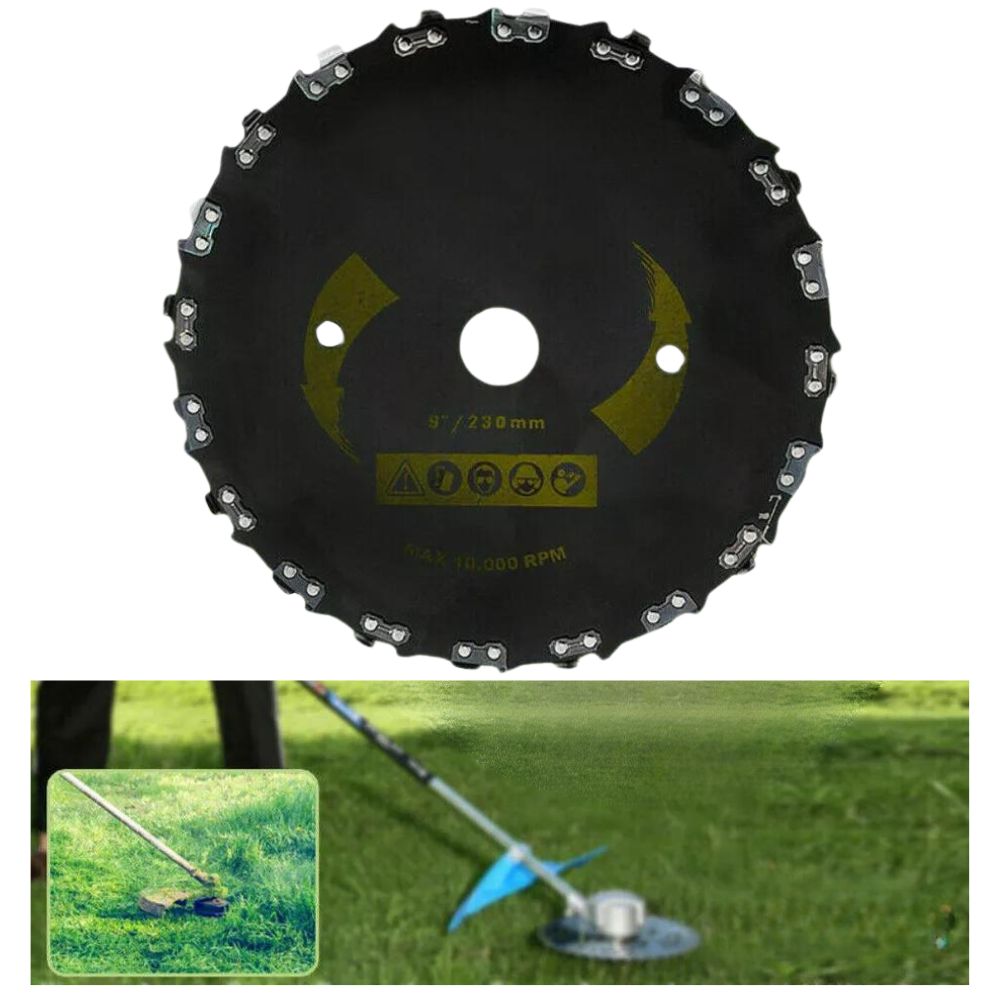 230mm Chainsaw Teeth Blade Brush Cutter Garden Trimmer Brushcutter Head