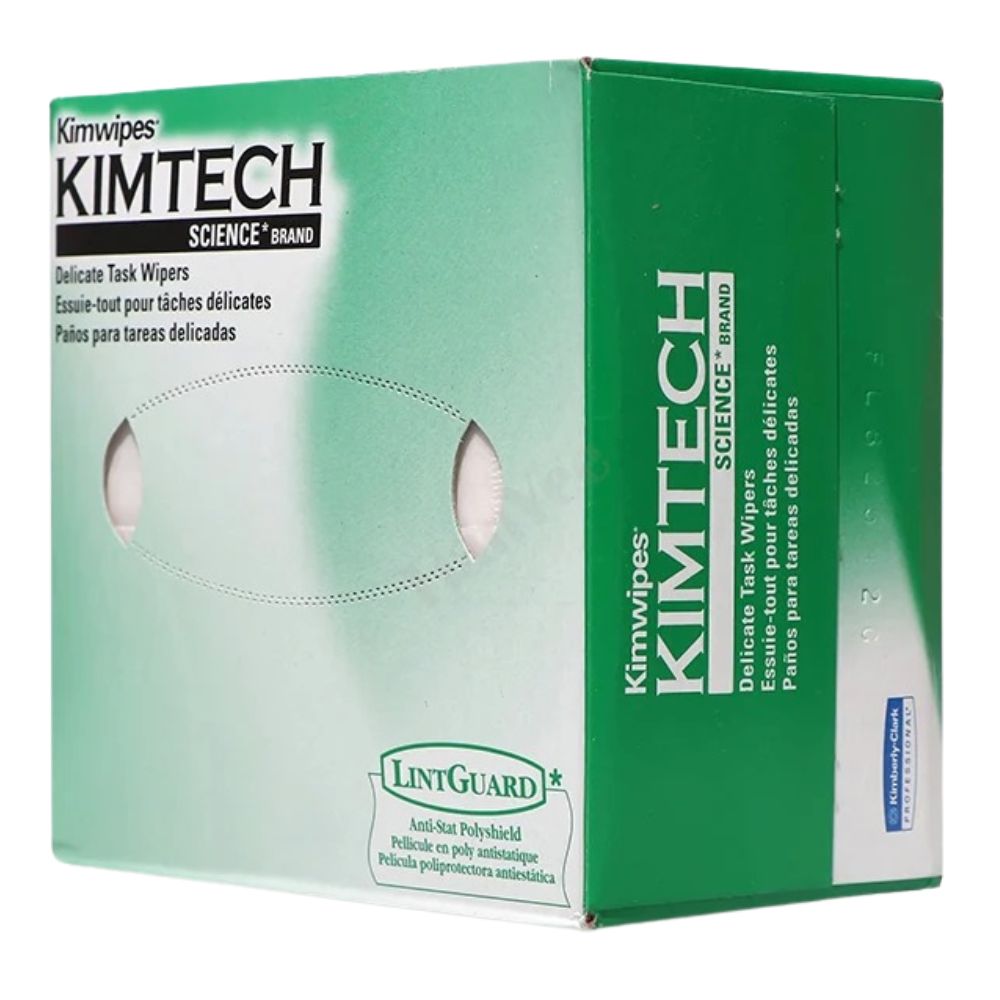 280 Wipers Kimtech Science Kimwipes Delicate Task  Fiber Cleaning Paper (KC34120)