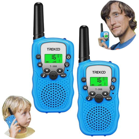 2PCS Kids Portable Walkie Talkie Birthday Gifts Parent-child Interaction Durable