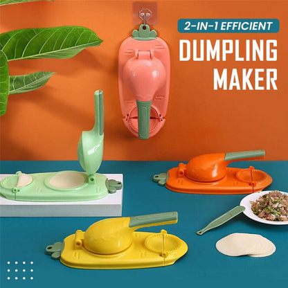 2 in 1 Dumpling Maker Skin Chapati Dough Press Machine Pastry Mould Tool