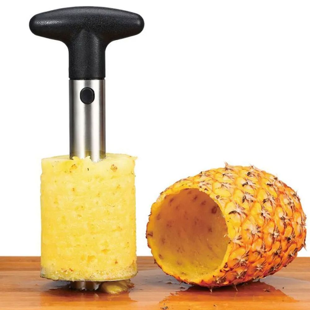 3-in-1 Pineapple Peeler Corer Slicer Easy Stainless Steel Kitchen Tool Fruit