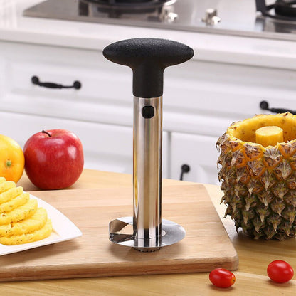 3-in-1 Pineapple Peeler Corer Slicer Easy Stainless Steel Kitchen Tool Fruit