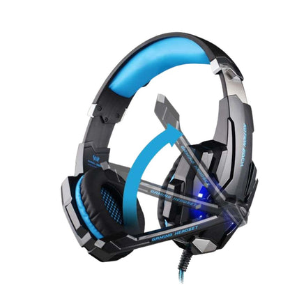 3.5mm Gaming Headset MIC LED Headphones Surround for PC  PS4 Xbox One Mac Laptop