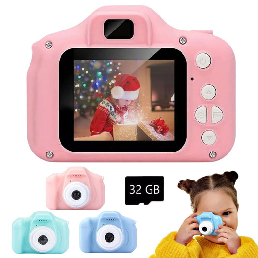 32GB Kids Mini Camera Video Recorder 1080P Children Toddler Educational Toy Gift