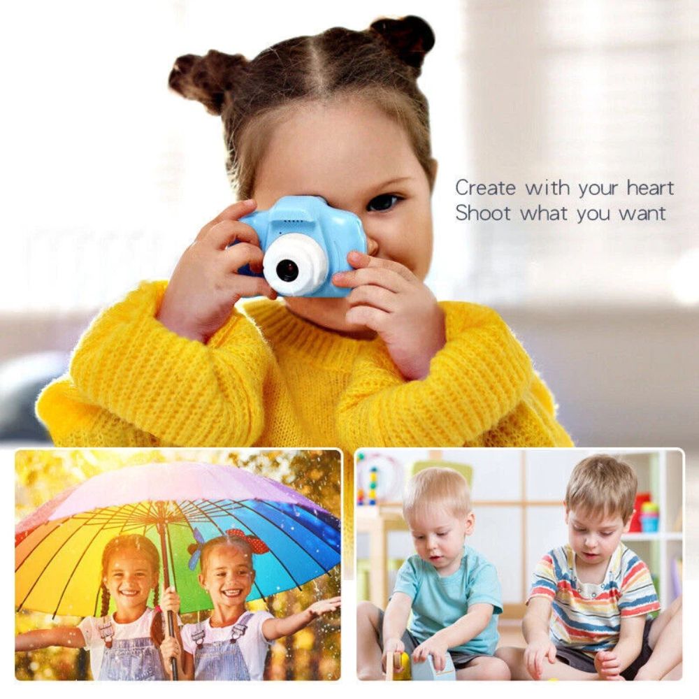 32GB Kids Mini Camera Video Recorder 1080P Children Toddler Educational Toy Gift