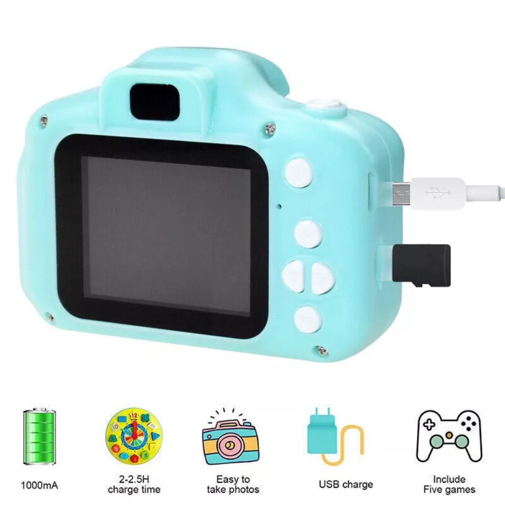 32GB Kids Mini Camera Video Recorder 1080P Children Toddler Educational Toy Gift