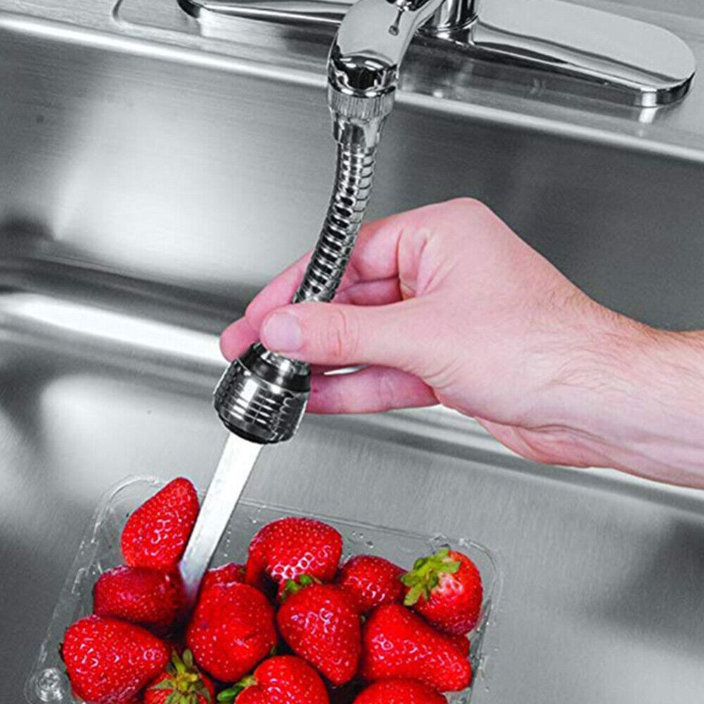 360° Faucet Extender Saving Sink Tap Head Water Kitchen Aerator Spray Sprayer