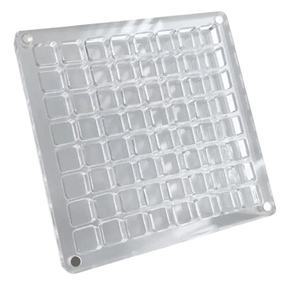 36/64/100Grids Acrylic Magnetic Seashell Display Box Seashell Display Organiser