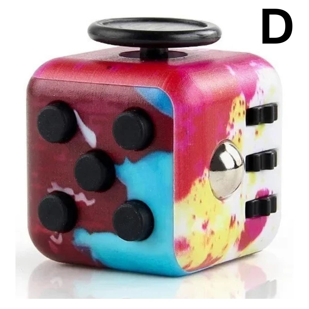 3D fidget cube sensory toy