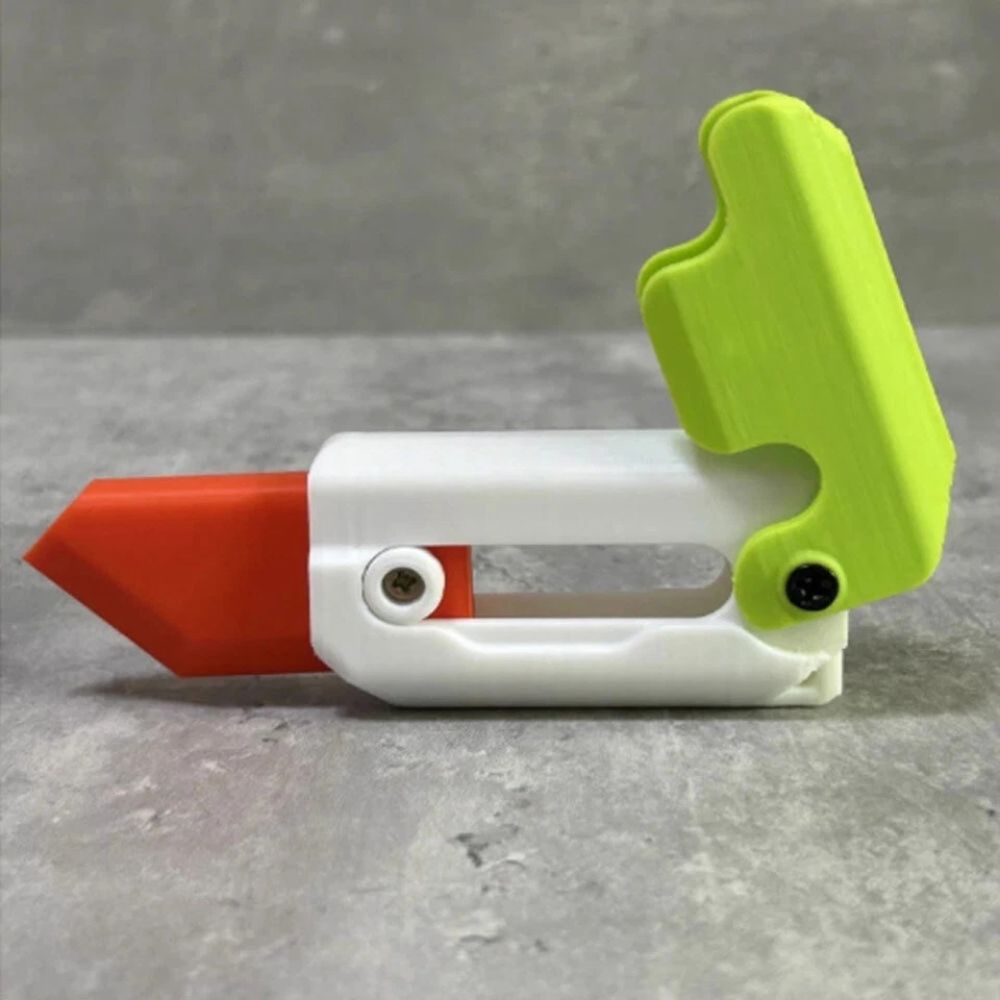 3D Printing Fidget Knife Toy Plastic EDC Anxiety Stress Relief Toys