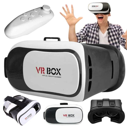 3D Virtual Reality Glasses VR Headset Box Helmet for Phone and Android phone