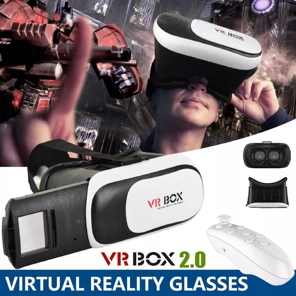 3D Virtual Reality Glasses VR Headset Box Helmet for Phone and Android phone