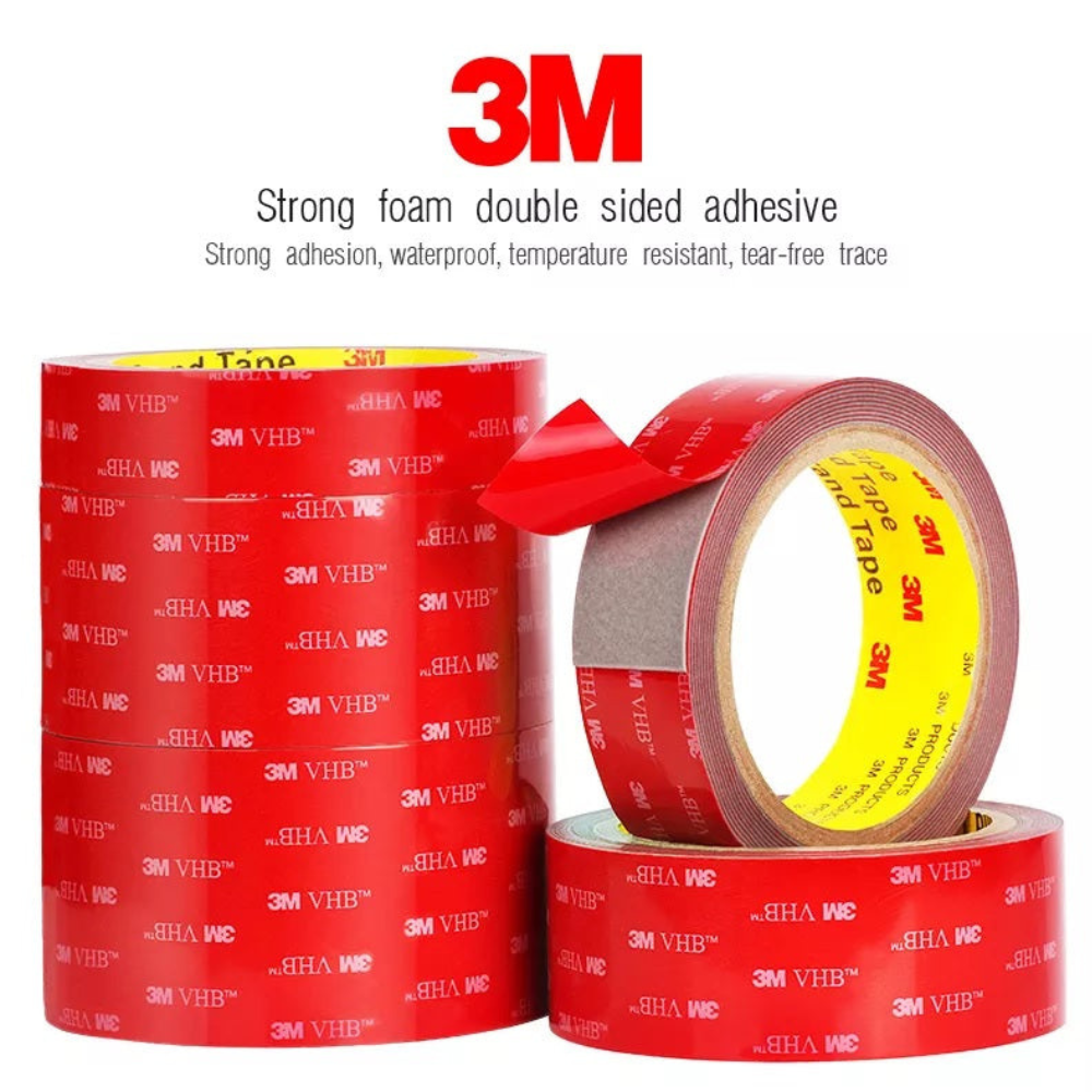 3M VHB Double Sided Tape Heavy Duty Mounting Tape for Car, Home and Office NEW