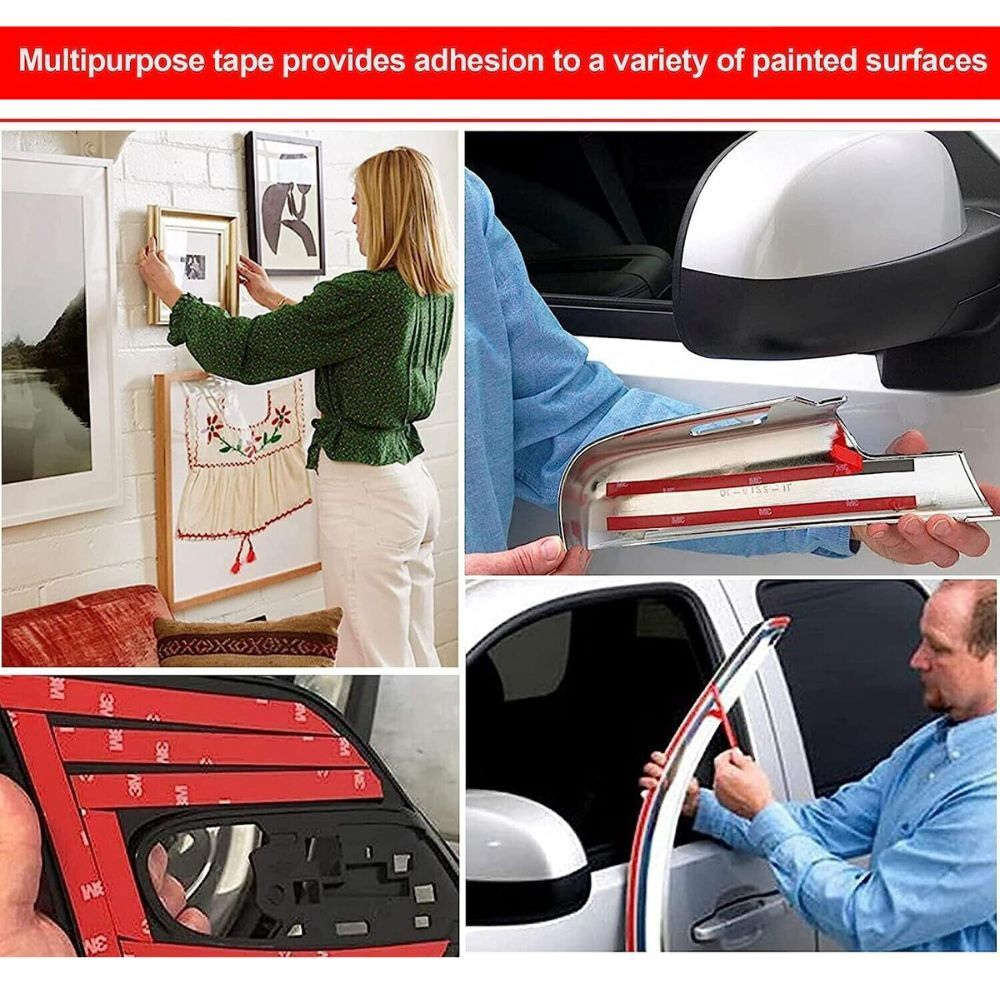 3M VHB Waterproof Double Sided Heavy Duty Mounting Tape for Car, Home and Office