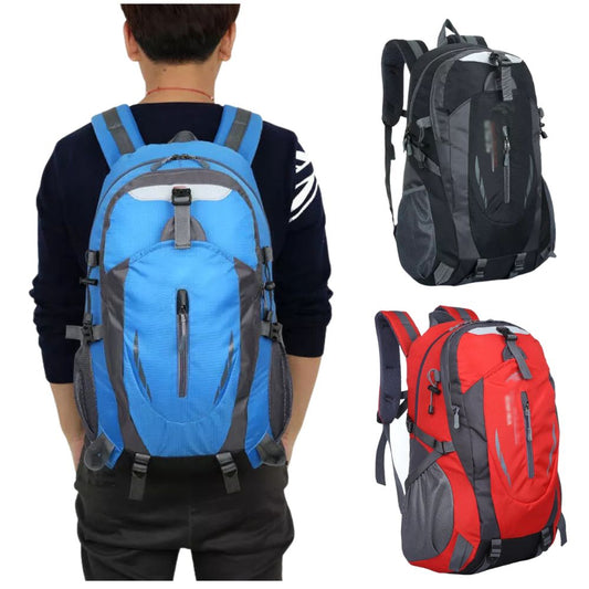 40L Waterproof Hiking Camping Bag Large Backpack Outdoor Travel Luggage Rucksack