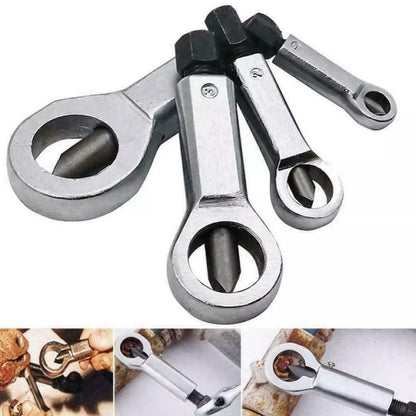 4pcs Metal Nut Splitter Breaker Remover Extractor Manual Pressure Cracker