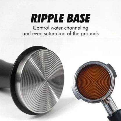51/53/58mm Espresso Coffee Tamper Calibrated Spring Detachable Tamper Loaded