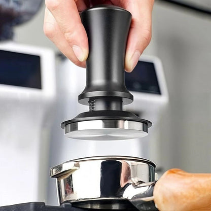 51/53/58mm Espresso Coffee Tamper Calibrated Spring Detachable Tamper Loaded