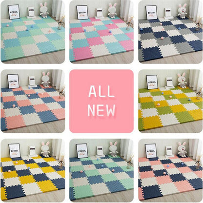 6PCS EVA Foam Kids Play Mat Interlocking Baby Heavy Duty Puzzle Floor Mats