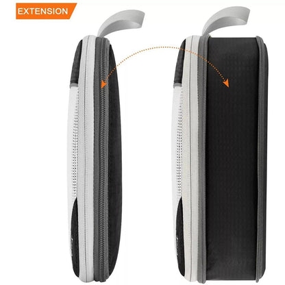 3/6Pcs Compression Packing Cubes Expandable Storage Travel Luggage Bags Organiser