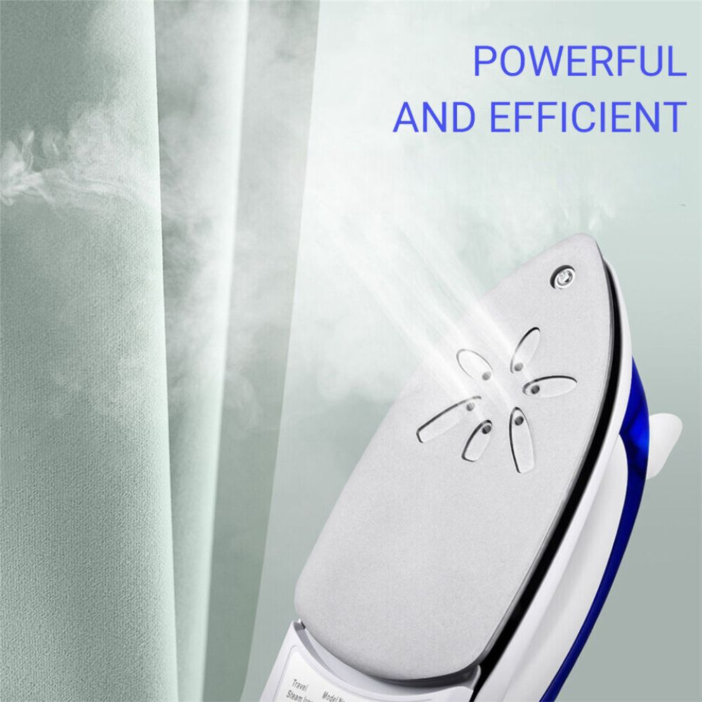 700W Handheld Electric Steam Iron Travel Clothes Foldable Irons Ironing Garment