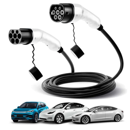 7kW/22kW 32A Type2 to Type 2 EV 5M Charging Car Charger Cable BYD Tesla Model Y/3