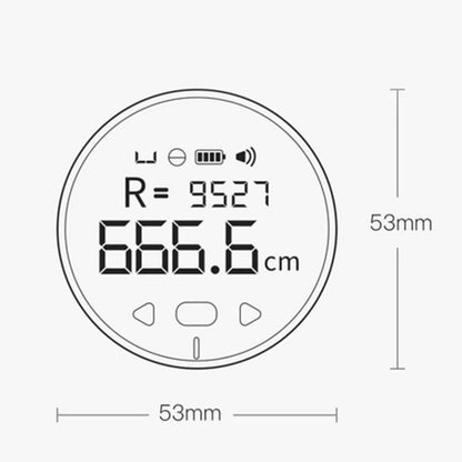 8 in 1 Electronic Tape Measure Rechargeable Digital Ruler LCD Display Type-C