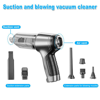 95000PA Handheld Cordless Vacuum Cleaner Dust Blower Home & Car Mini Air Duster