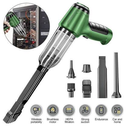 95000PA Handheld Cordless Vacuum Cleaner Dust Blower Home & Car Mini Air Duster