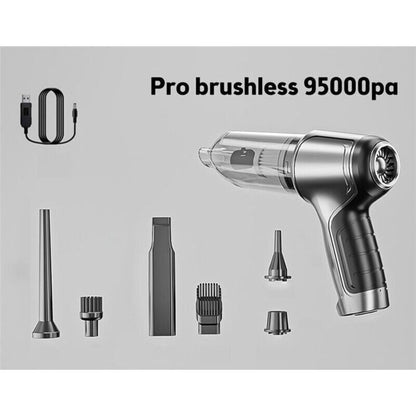 95000PA Handheld Cordless Vacuum Cleaner Dust Blower Home & Car Mini Air Duster