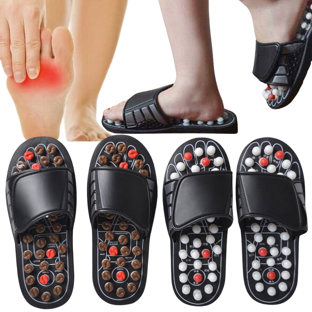 Acupuncture Massage Slippers  Foot Reflexology Sandals Acupressure Therapy