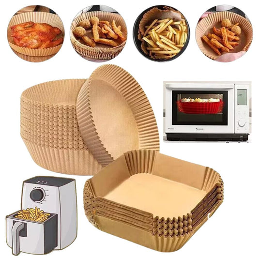 Air Fryer Non-Stick Waterproof Disposable Paper Liner Microwave Oven