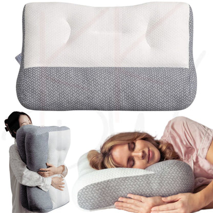 Australian Made Ergonomic Pillow Adjustable Orthopedic Contour Cervical Bed Pillow Ergo