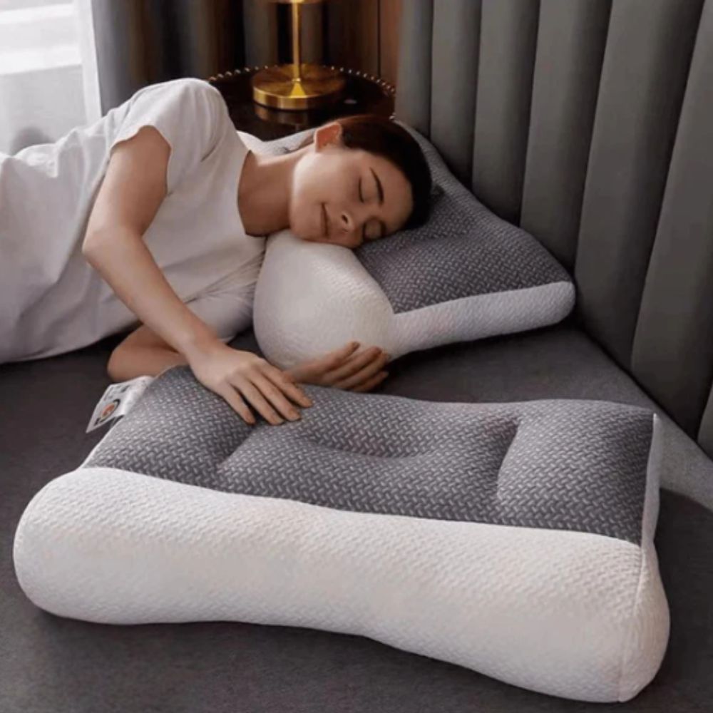 Australian Made Ergonomic Pillow Adjustable Orthopedic Contour Cervical Bed Pillow Ergo