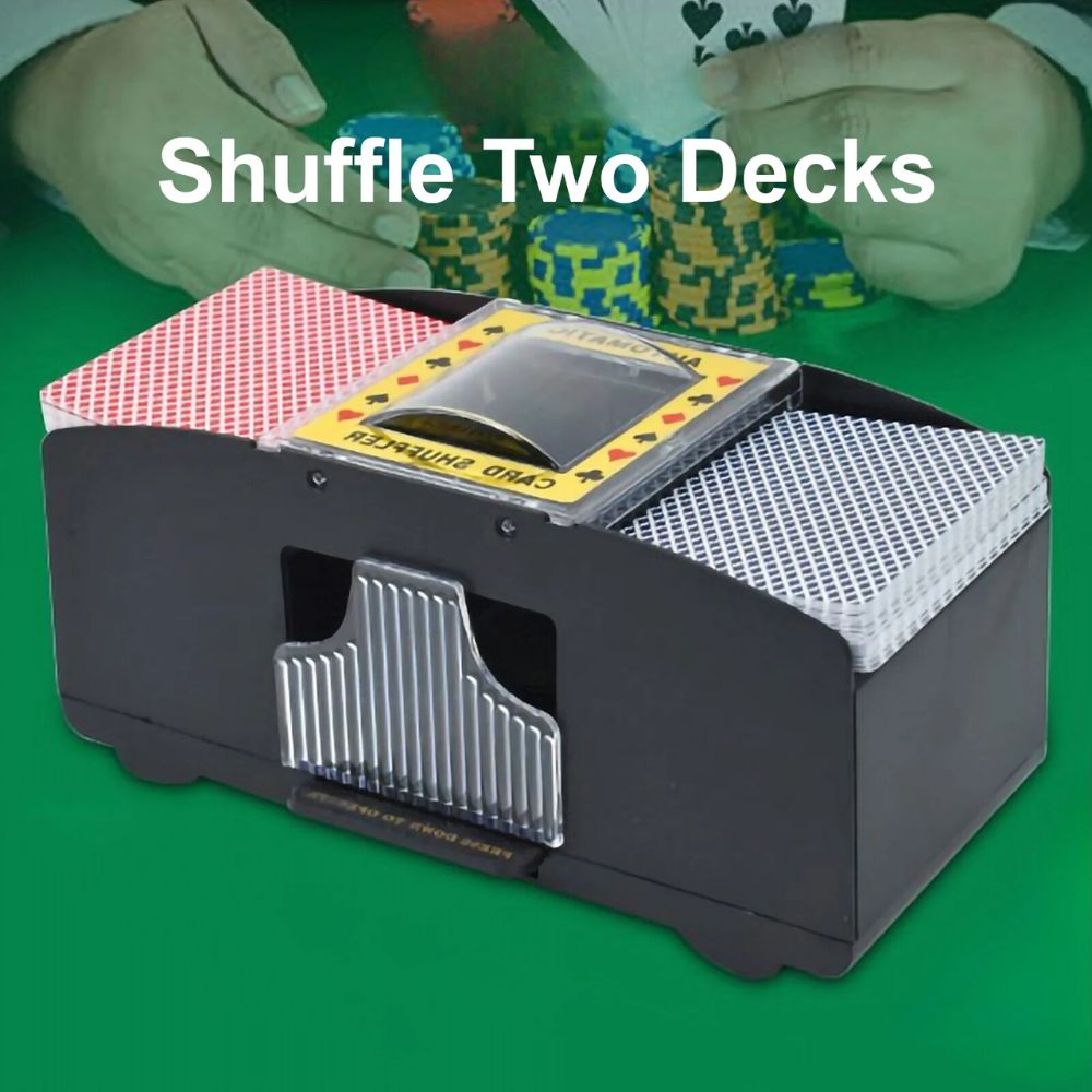 Automatic Playing Cards Shuffler Card Games Poker Sorter Mixer Shuffling