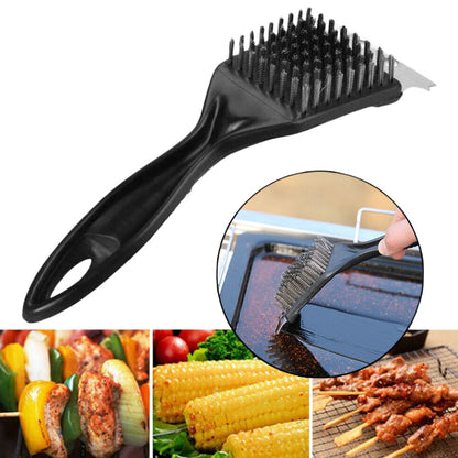 Barbecue Oven Cleaner BBQ Grill Kitchen Scraper Remover Metal Cleaning Brush