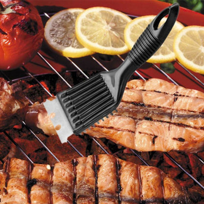 Barbecue Oven Cleaner BBQ Grill Kitchen Scraper Remover Metal Cleaning Brush