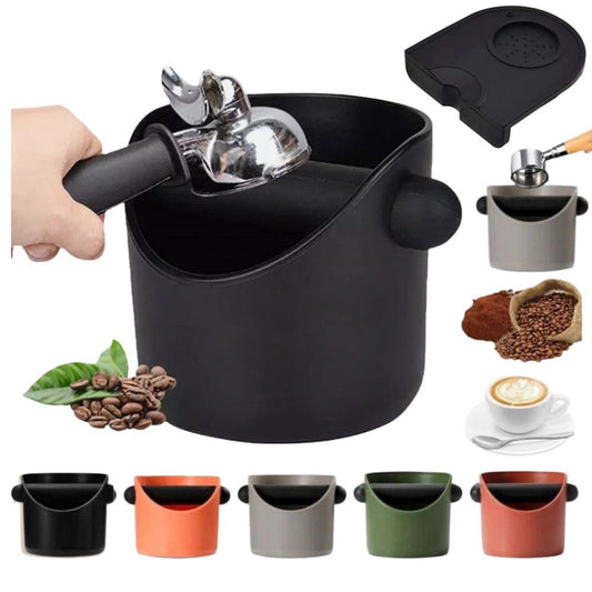 Barista coffee knock box